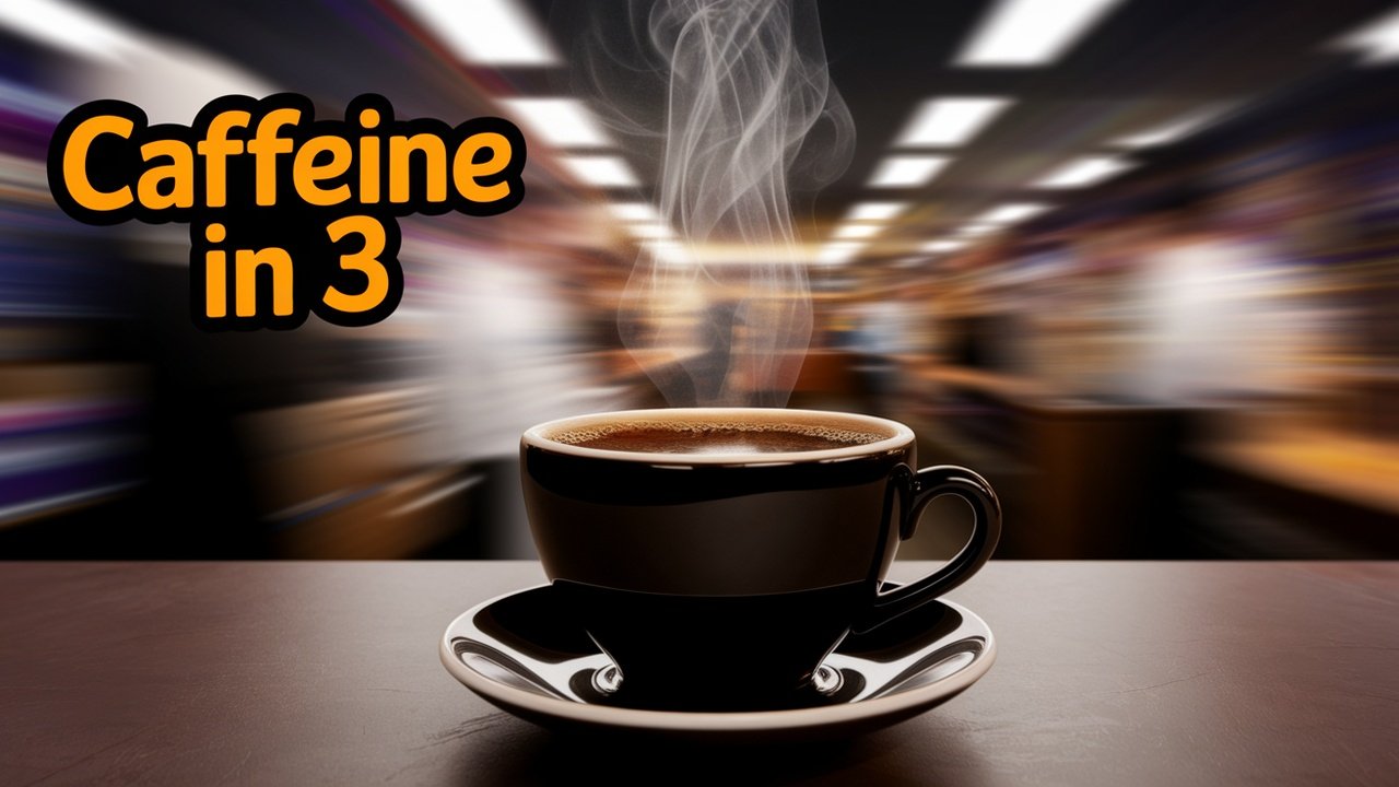 Caffeine in 3 Shots